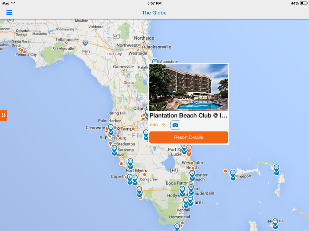 Interval Sales Tool Kit — home screen with module navigation